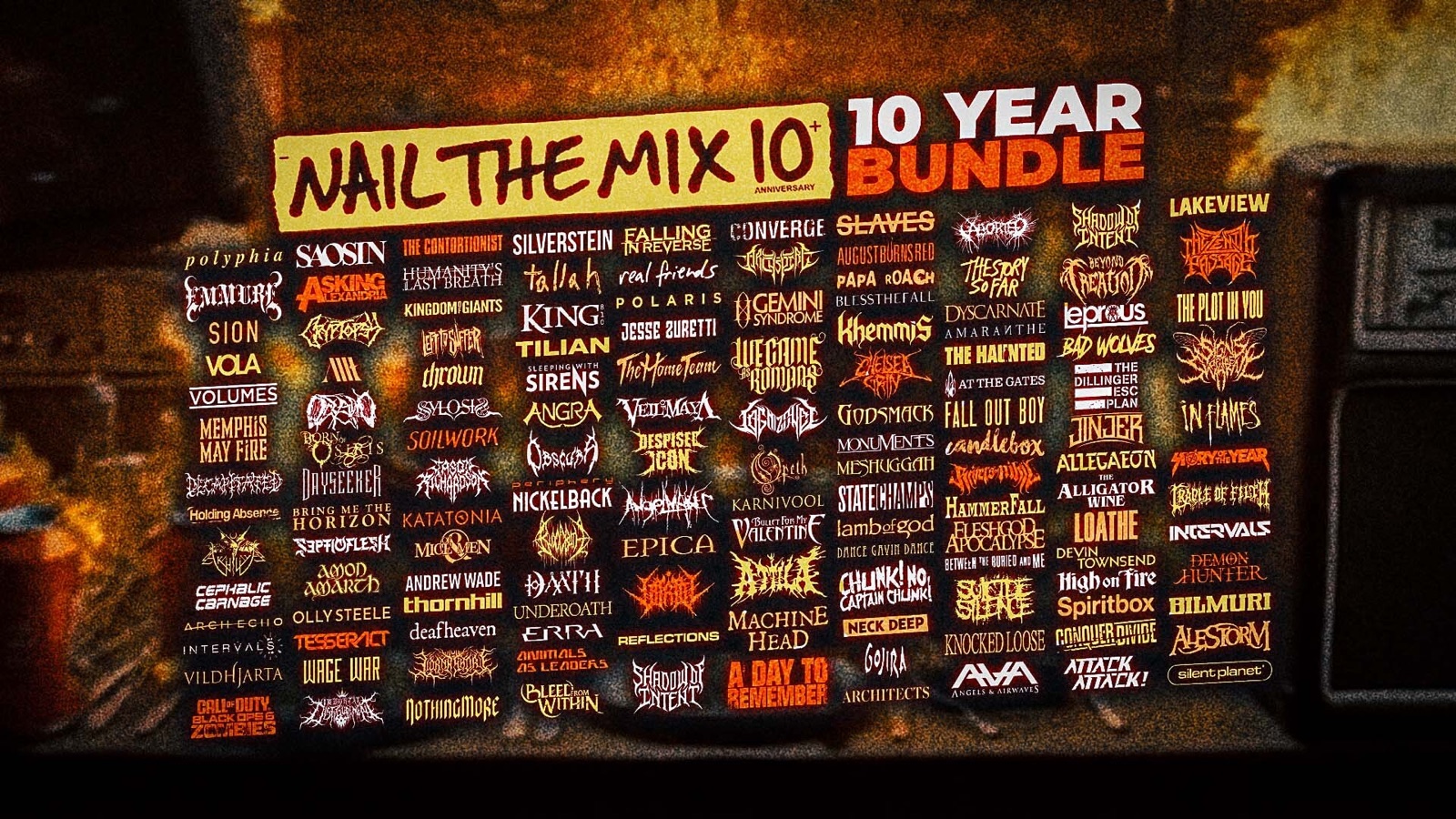 Nail The Mix 10 Year Bundle — every session in the catalog