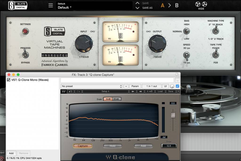 7 Q Clone 15 ips 456 Tape Analysis