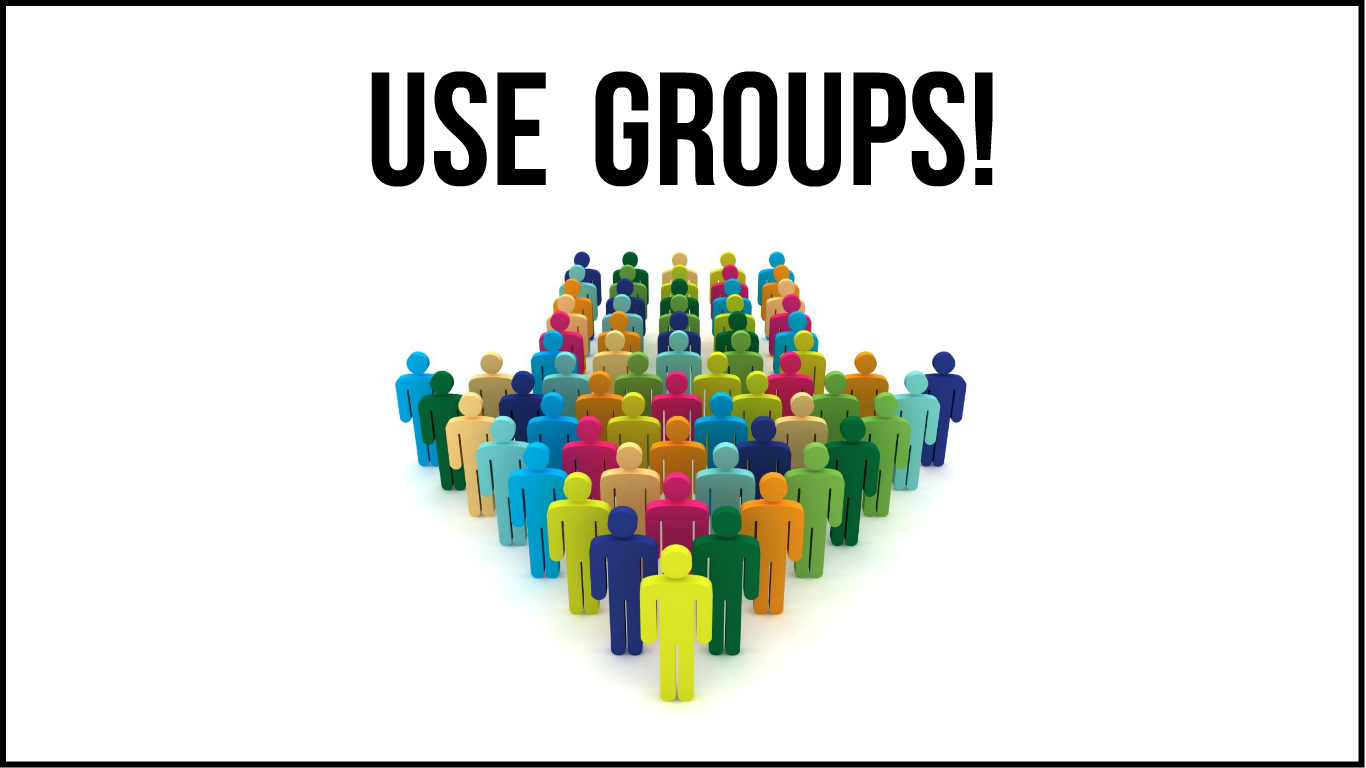 3 Use Groups