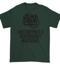 URM Short Sleeve T-shirt, Full Logo - Black