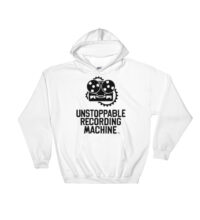 URM Hoodie, Full Logo - Black