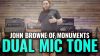 Recording Metal Guitars: Dual mic setup w/ John Browne of Monuments